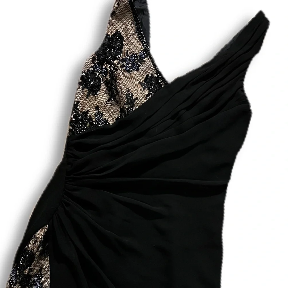 Kate Moss x TopShop Beaded Black Cocktail Dress - Picture 4 of 6